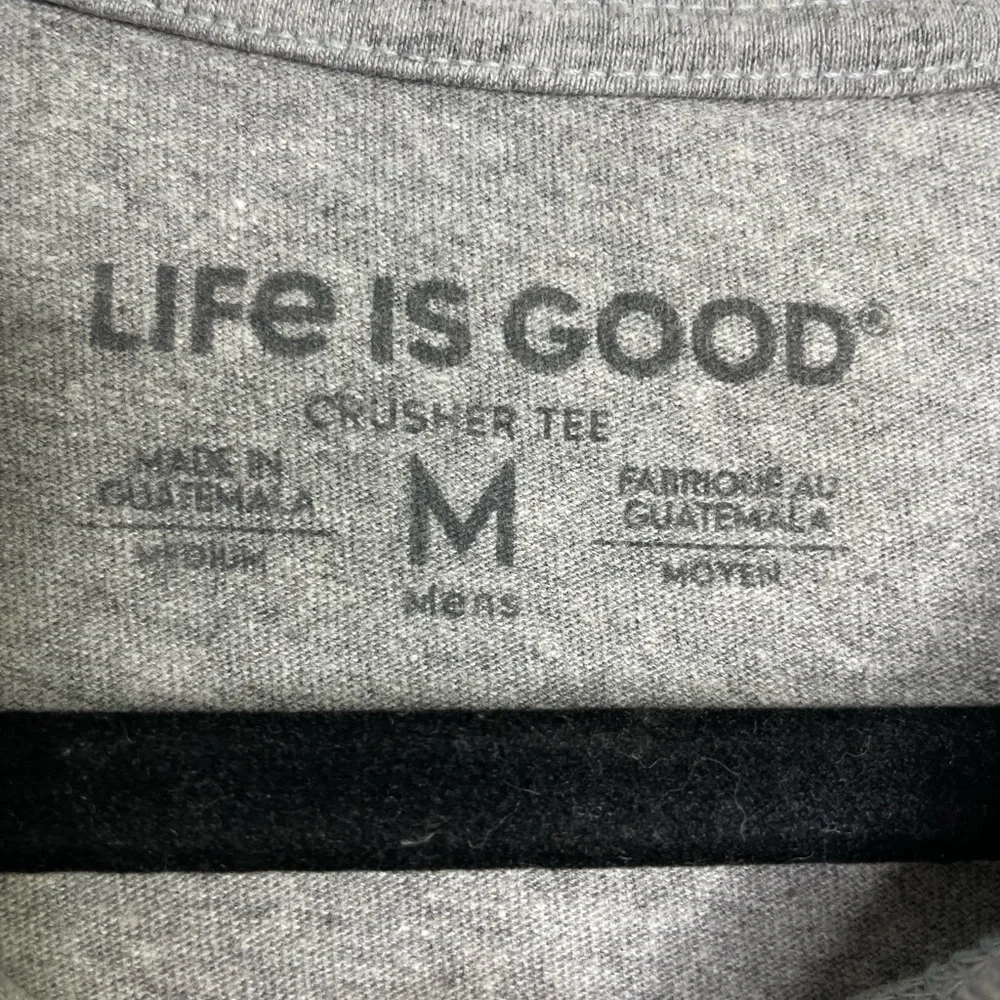 LIFE is Good Men's Flip Out Crusher Tee - Picture 4 of 6